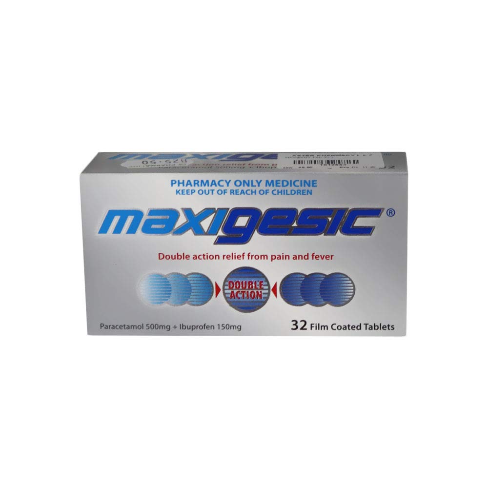 Maxigesic Tablets - 32's