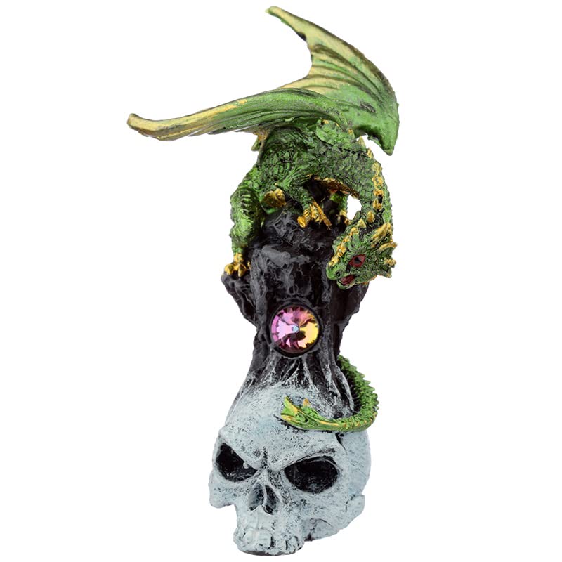 HoitoDeals Strong Skull Dragon Dark Legends Dragon Figurine For Home Decoration Item (1Pcs Random Colour)