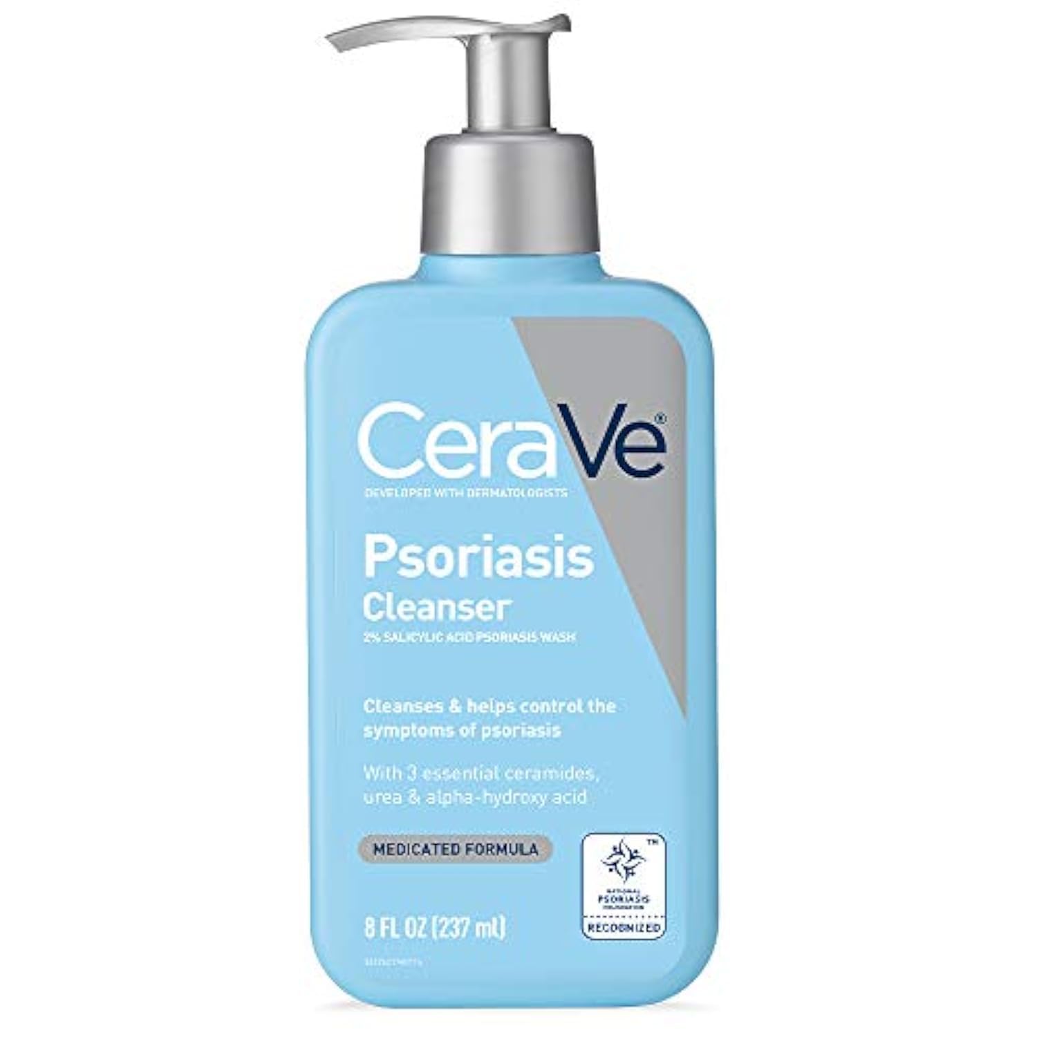 CeraVeCleanser for Psoriasis Treatment, 8 Oz, Fl Oz (Pack of 1)