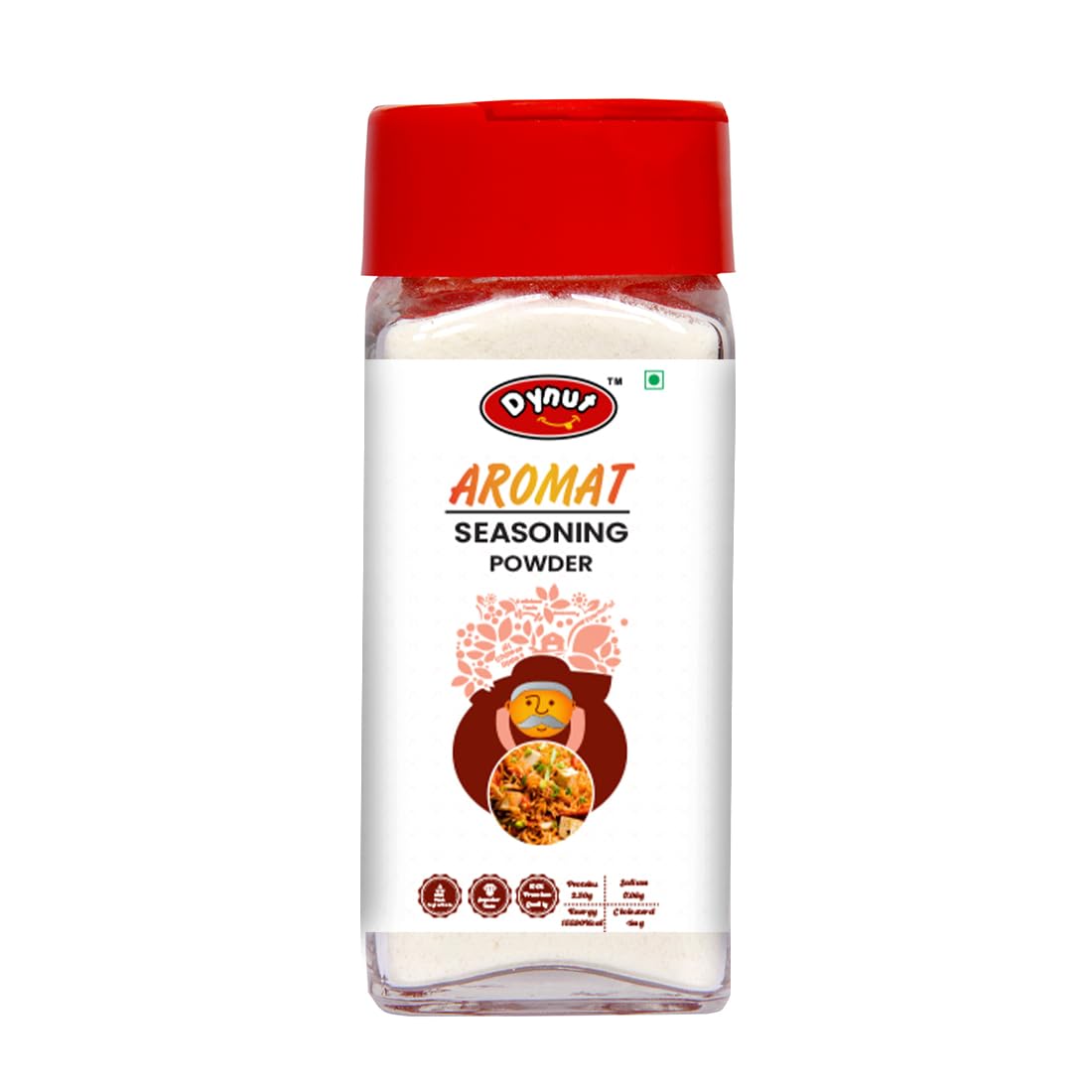 Dynut Aromat Seasoning Powder (100G) | Aromat Seasoning | All In One Chinese Seasoning For Fried Rice, Noodles, Soup, Burger, Wok | Perfect Spices For Chinese Dishes