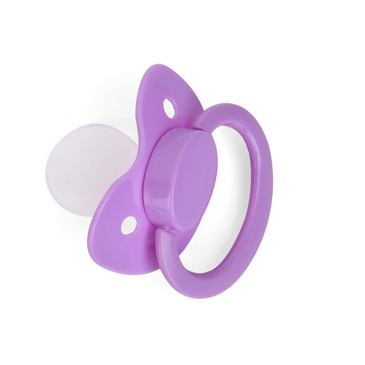 Adult Pacifier Big Size Food Grade Silicone BPA Free (Purple)