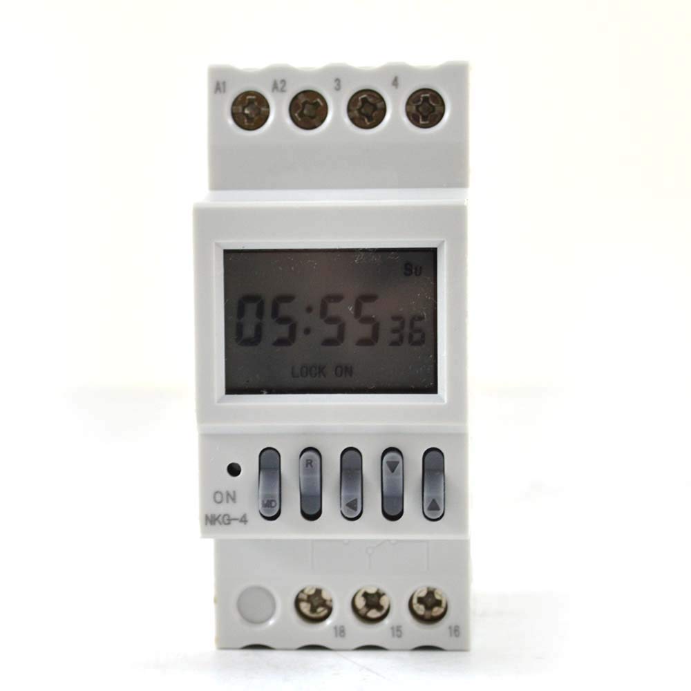 Superior Electric SW40T Programmable Digital Timer Switch 110V AC 16A Automatic Factory School Bell Control Instrument – 40 Groups