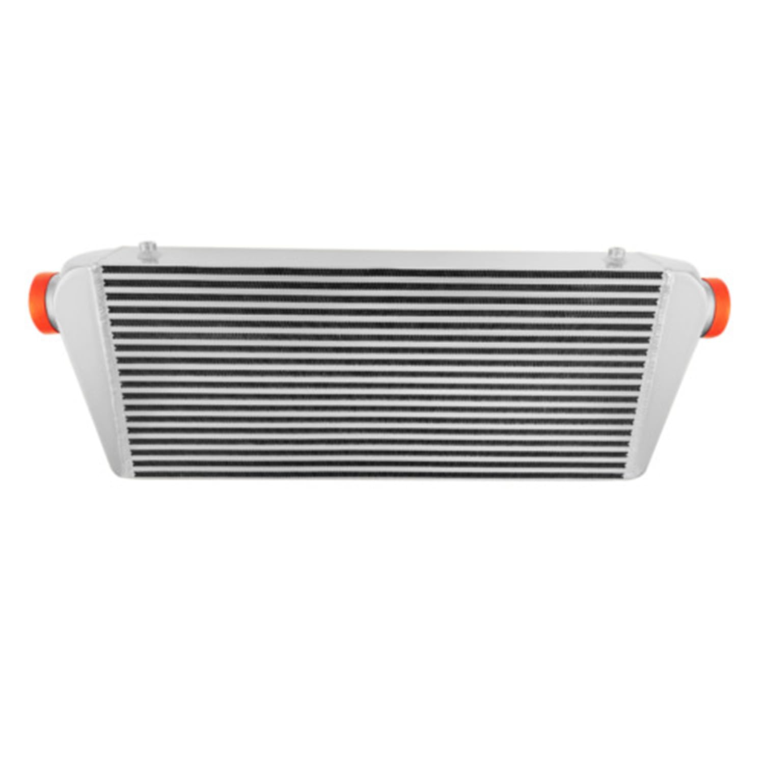 Universal Aluminum Front Mount Intercooler 700X300X100 mm, 3" Inlet Outlet, Silver