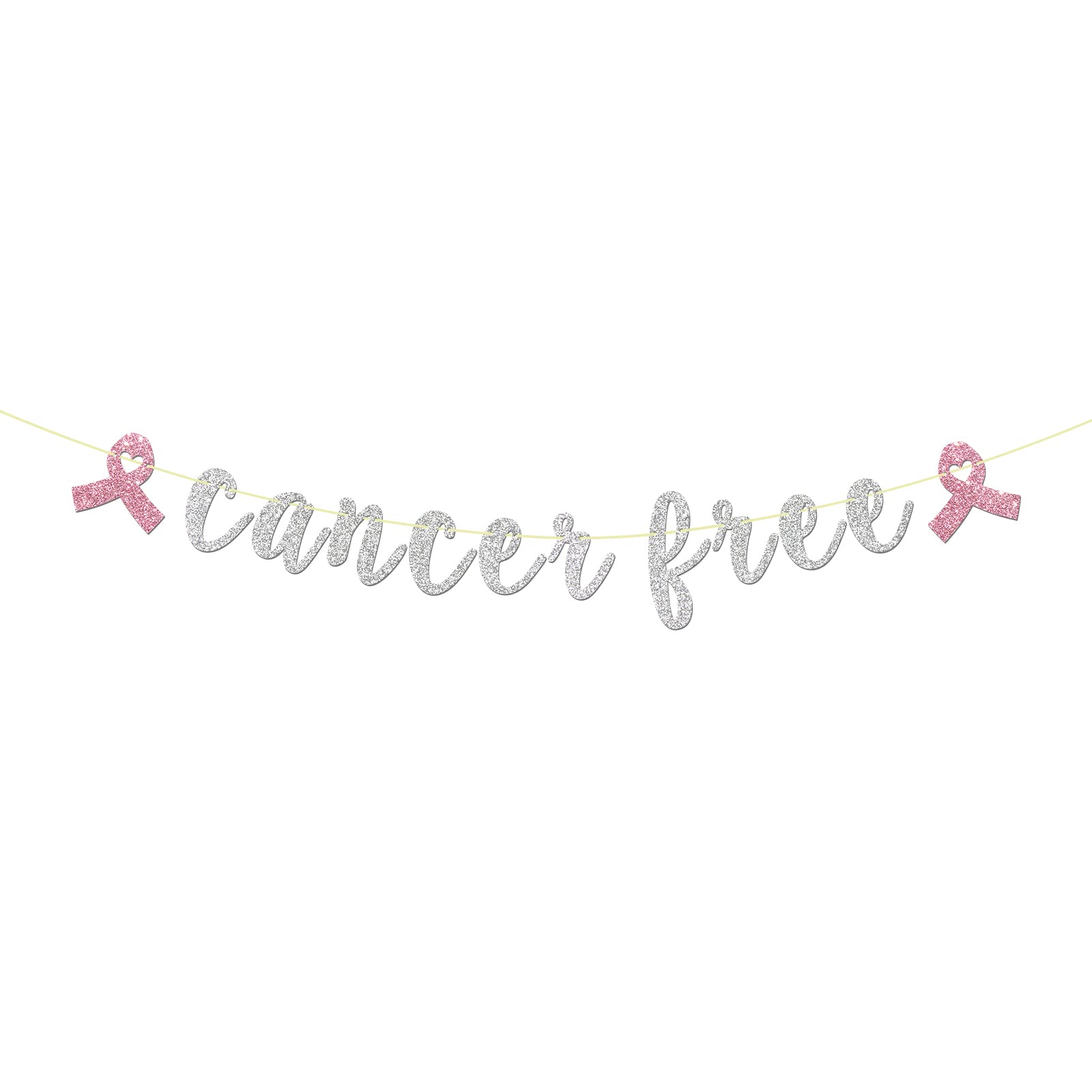 Cancer Free Banner Cancer Survivor Sign Fuck Cancer Party Decoration Chemo Finito Banner