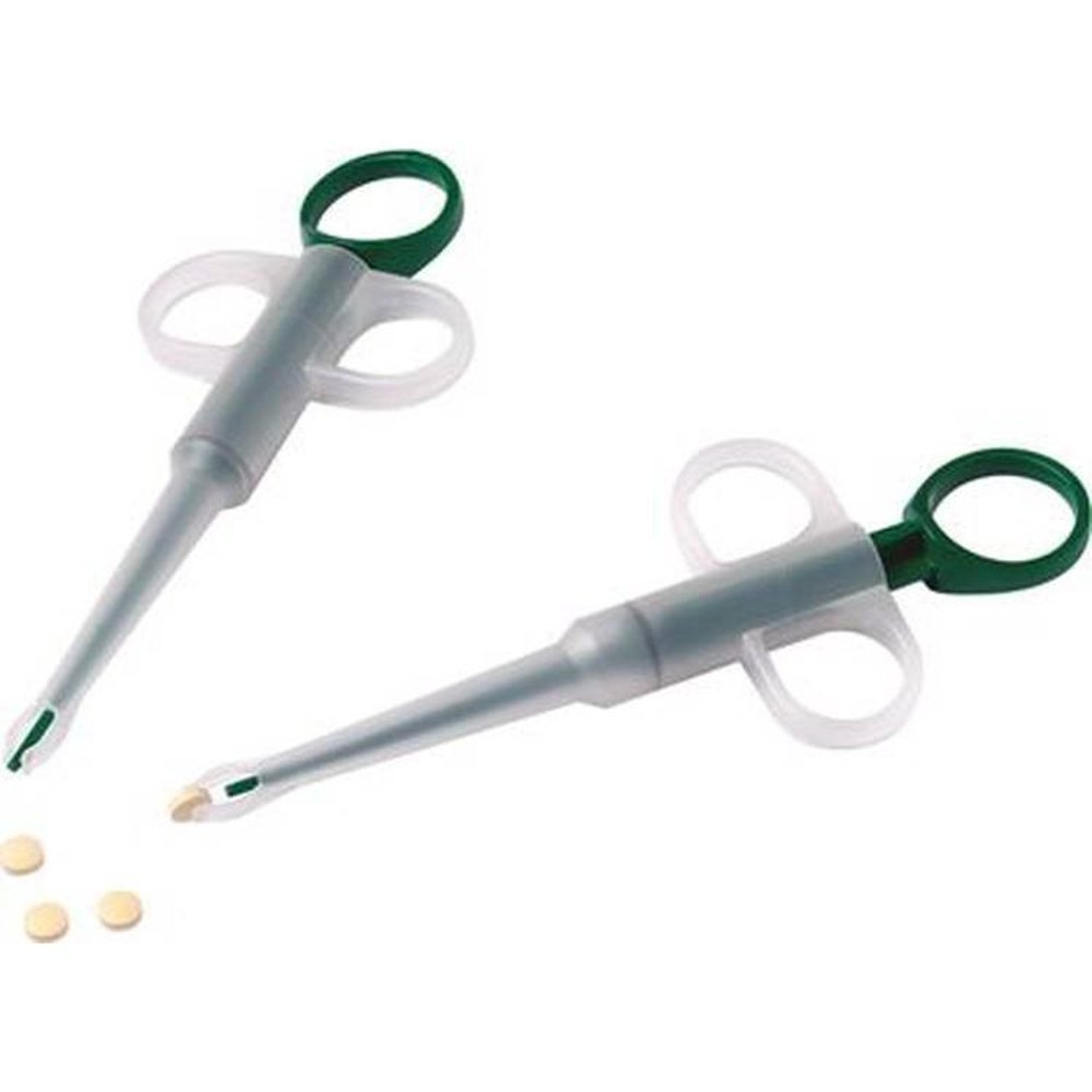 KruuseBuster Pet Pill/Tablet Syringe with Classic Tip (2 pack).