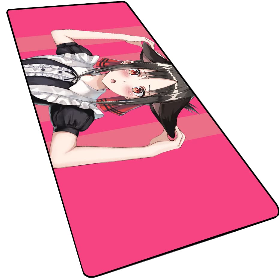 Kaguya-sama Love is War Kaguya Shinomiya Anime Large Extended Gaming Mouse Pad Mat Wide & Long Mousepad 31.5" X 11.8" X 0.12" Ultra Thick 3mm