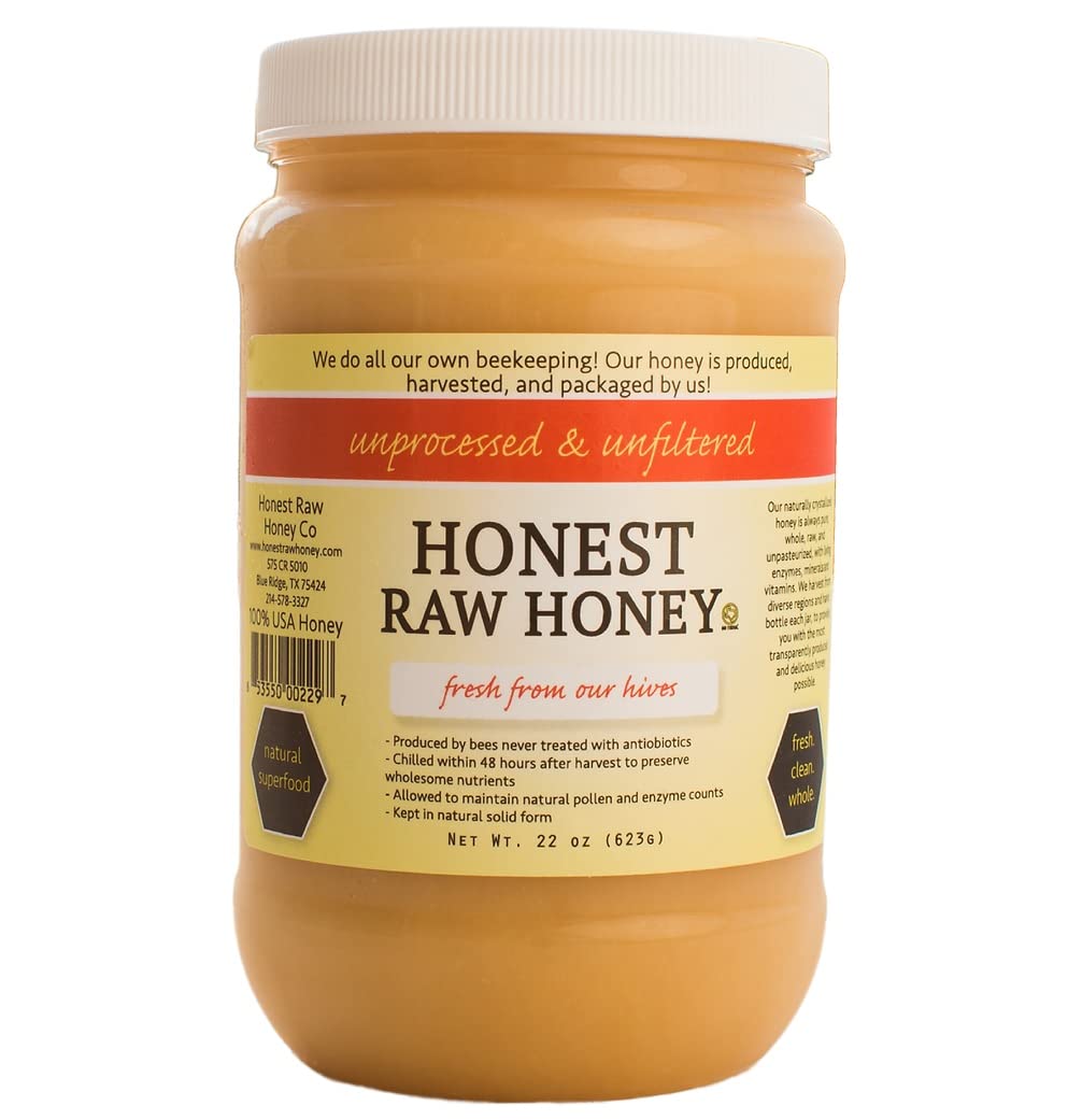 Honest Raw Honey, 22oz