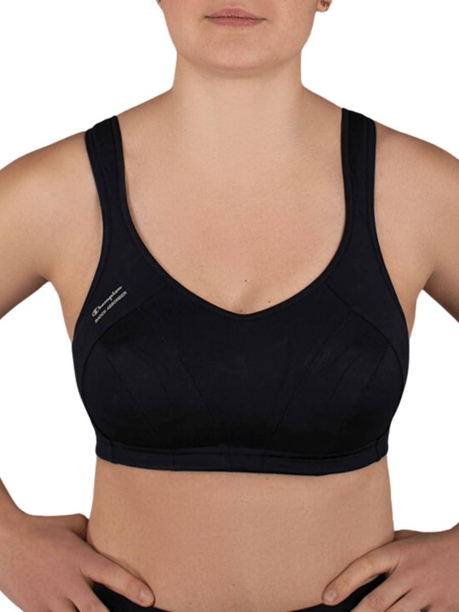 ChampionWomen's Sa S4490 Active Multi Sport Support Bra, Black, 36F