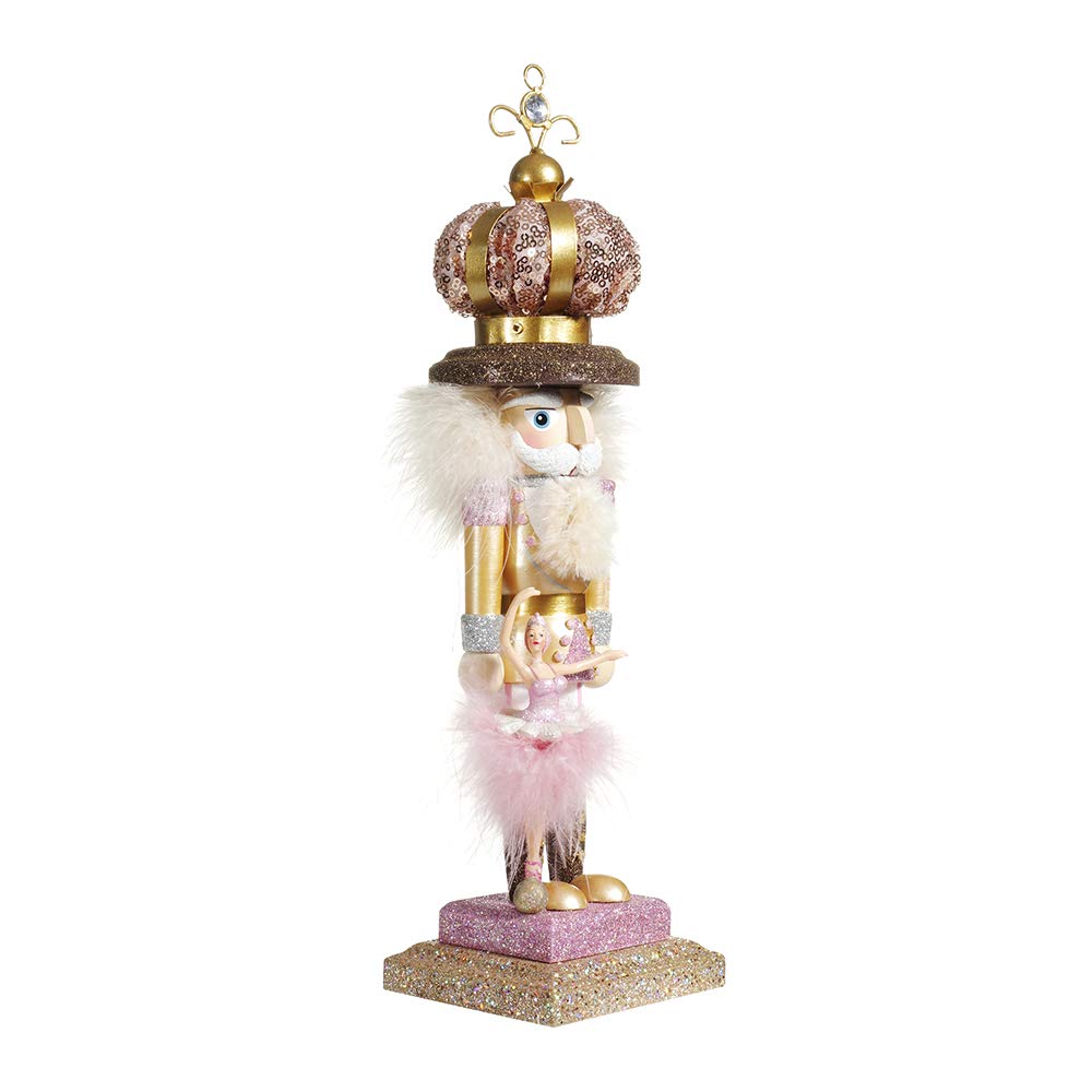 Kurt S. Adler 14-Inch Hollywood™ Ballet and Crown Nutcracker