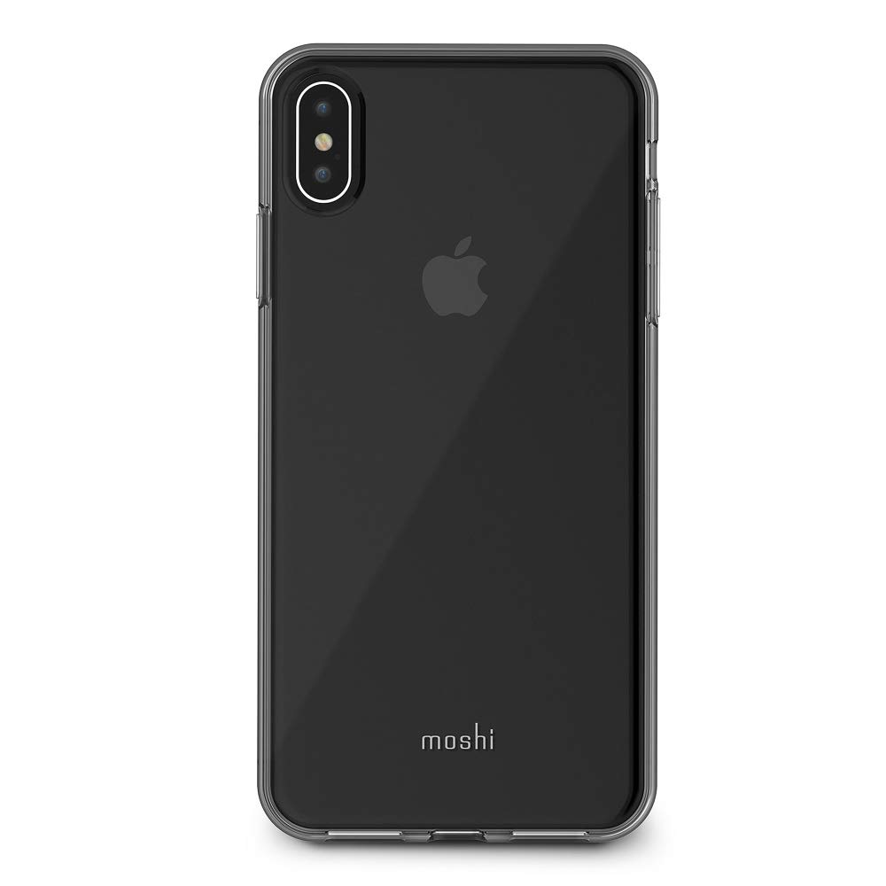 Moshi Vitros iPhone XS MAX Case Crystal Clear - Shockproof, Drop Protection - Antiscratch - Wireless charging compatible Mobile Cover - Clear