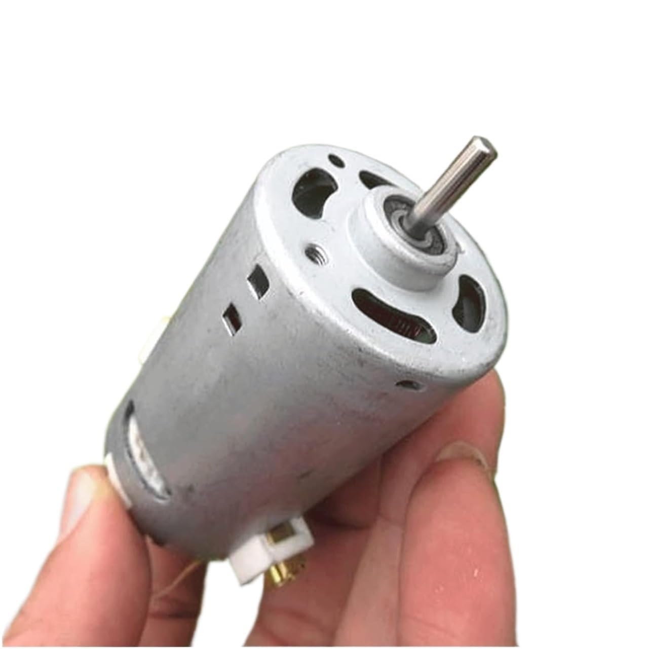 Engine Model Hand Drill Motor Electric Screwdriver Motor Electric Tool Motor Ball Bearing 12V 550 DC Motor Compensation Carbon Brush DIY Tools