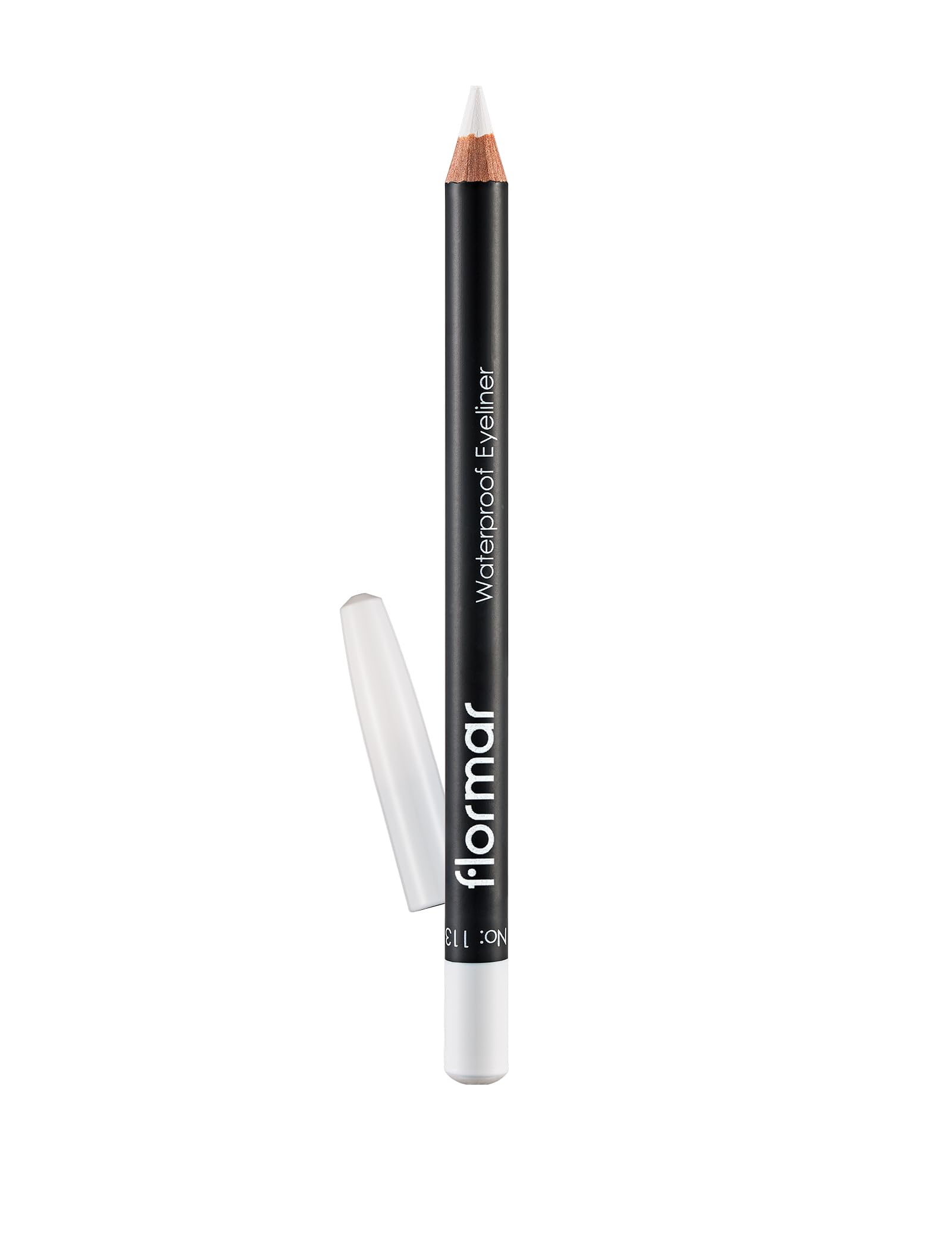 Flormar Waterproof Eye Liner - 113 Pure White, 1.14 G