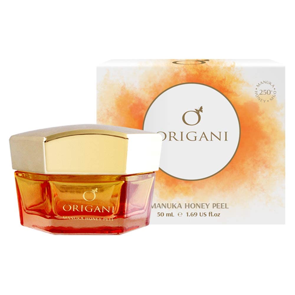 ORIGANI MANUKA HONEY PEEL 50ml - Organic Facial Exfoliant, Honey Facial, Face Peel Exfoliator, Face Scrub Peel