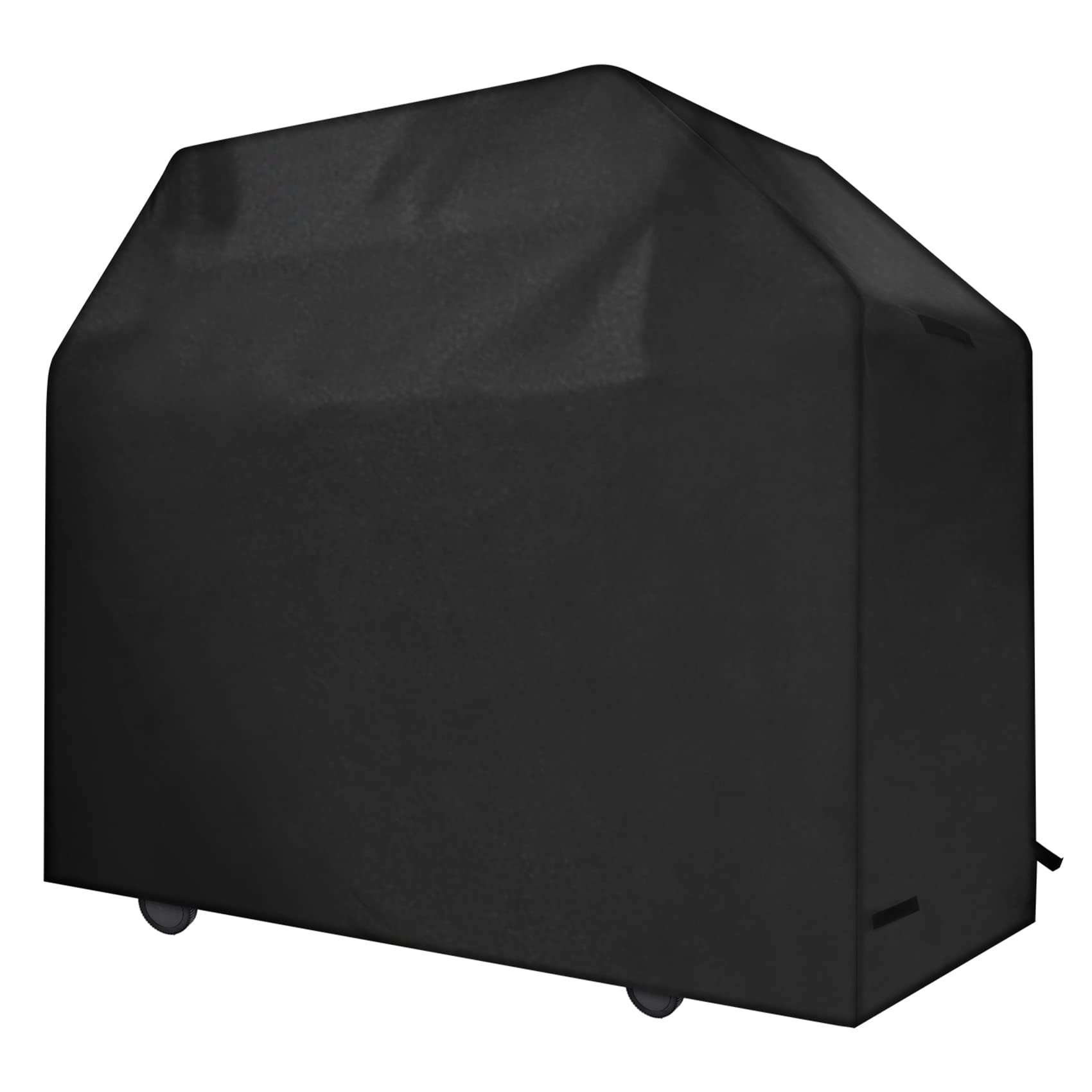 BBQ Cover, 600D Oxford Waterproof Barbecue Cover, Premium Heavy Duty BBQ Large Grill Cover, Anti-UV & Rip-Proof & Dust-Proof Gas Grill Cover, for Weber, Char-Broil, Brinkmann etc.(58x48x24in, Black)