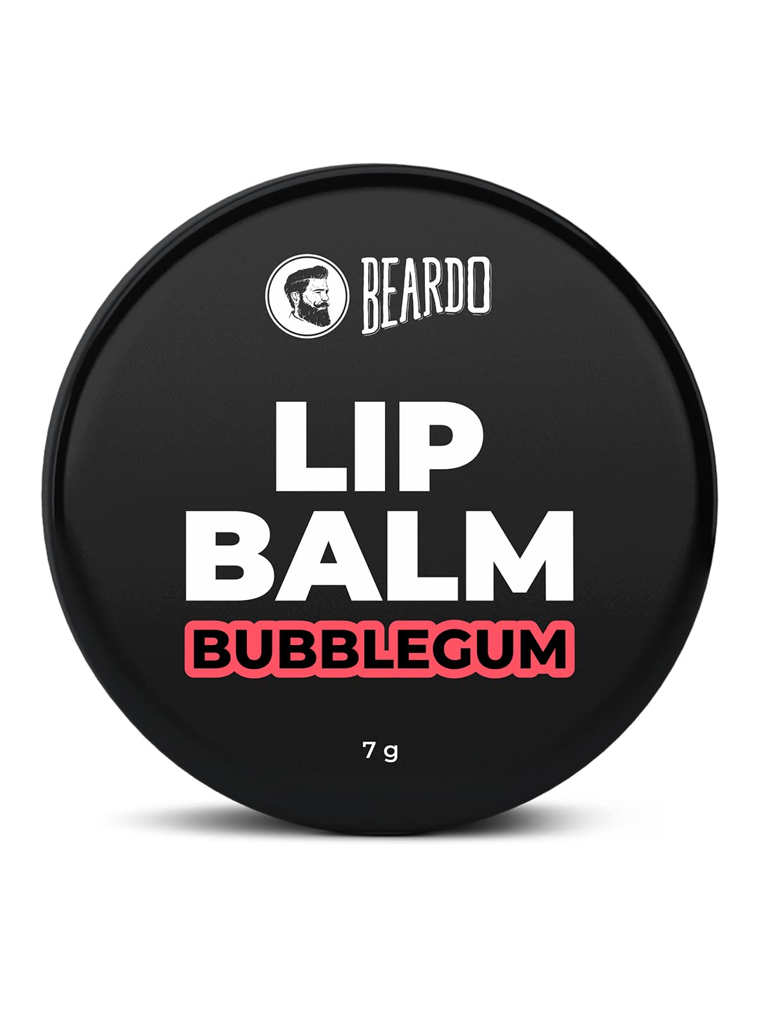 Beardo Bubblegum Non Tinted Lip Balm for Men, 7g | Lip Care For Soft Kissable Lips | Lip Mask For Dry, Cracked and Chapped lips | Lip Repair & Protection