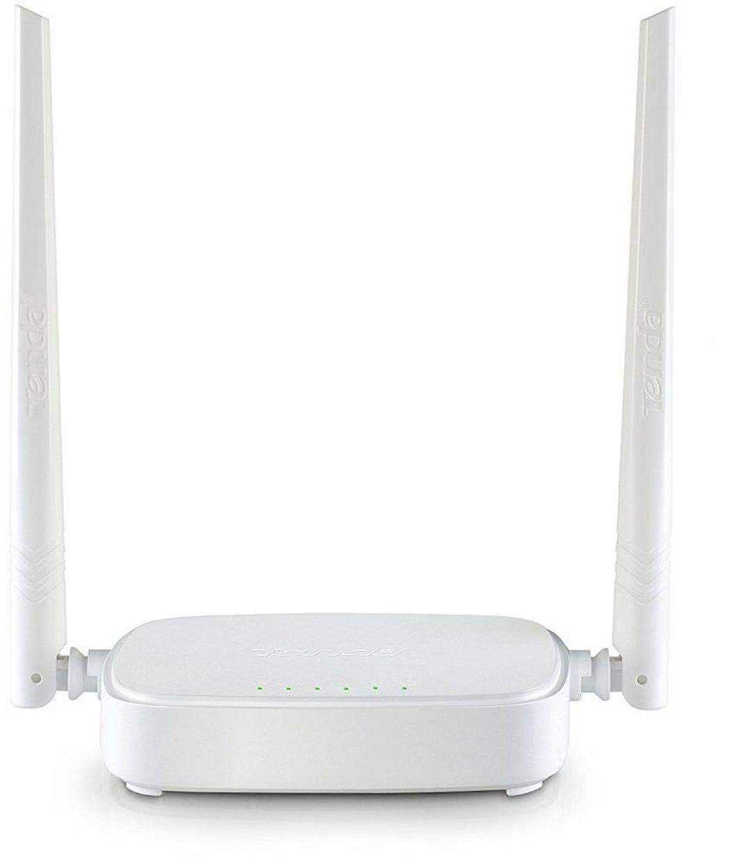 Tenda Wireless Router N300-100Mbps WAN/LAN Ports, 5dBi External Antennas, Wireless Network for Small and Medium Home, Access Point, Repeater Mode, WPS, WPA2, Easy Setup, N301