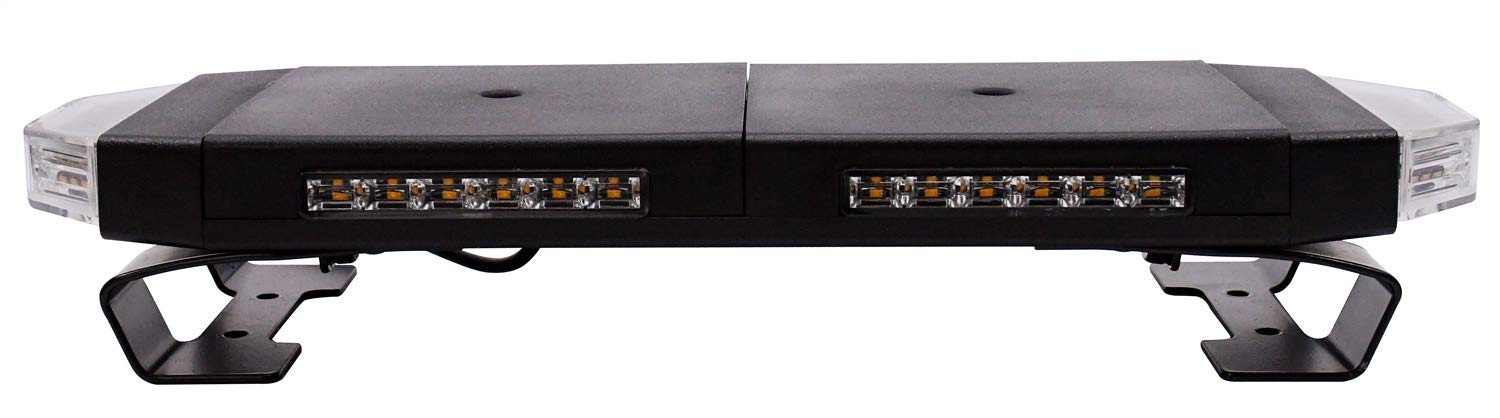 Putco Hornet Amber LED Stealth Rooftop Strobe Light Bar, 16" Long LED Light Bar - Amber Strobe