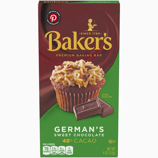 Bakers Sweet German Chocolate, 4 oz