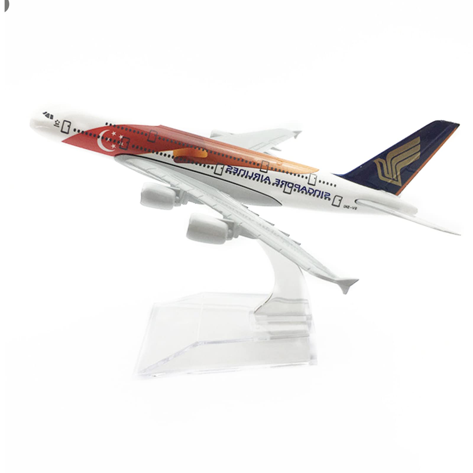 ARCADORA 1/400 Singapore Airlines A380 Alloy Metal Airplane Models Die-cast Toy Plane Model