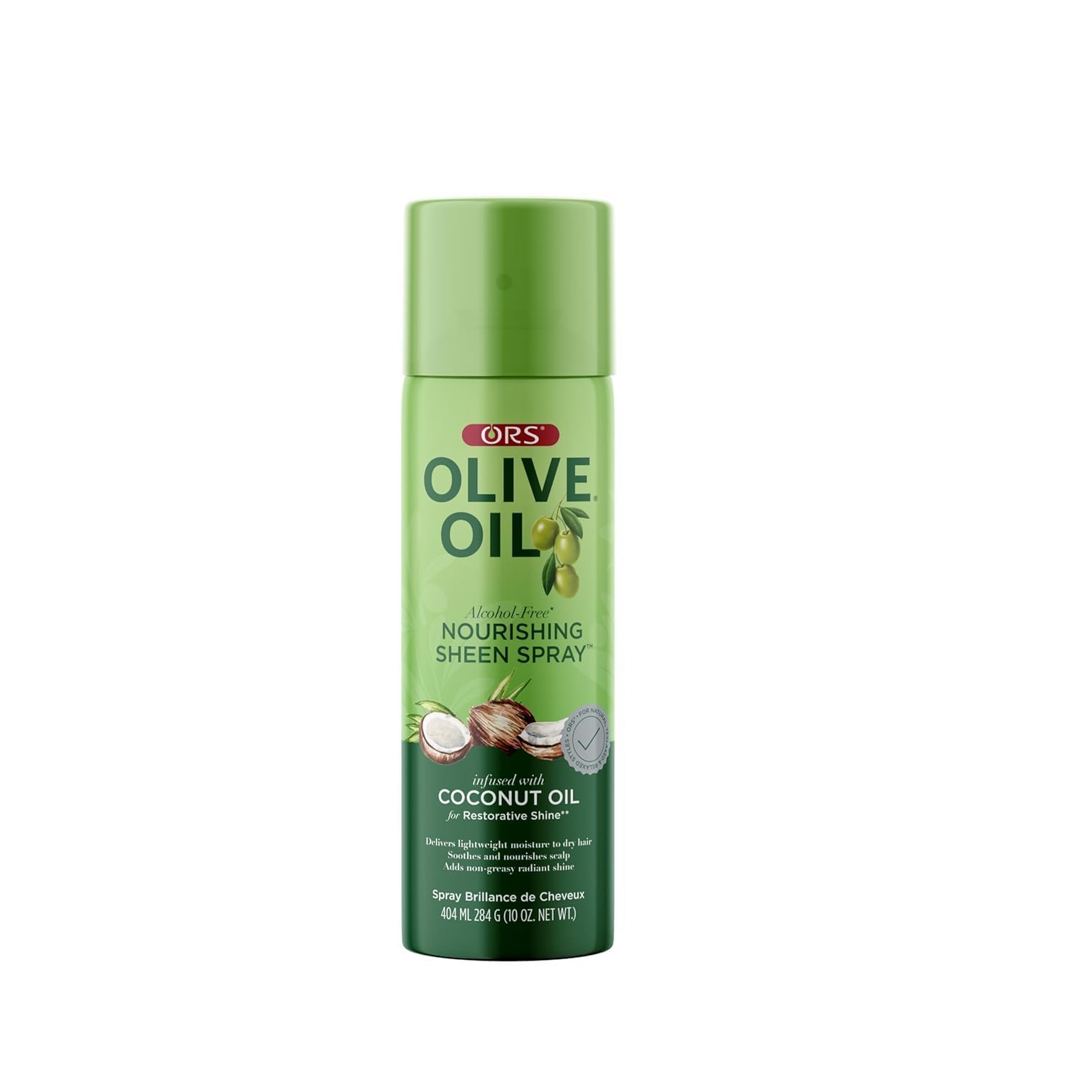 ORS Olive Oil Nourishing Sheen Spray 472 ml| Infused With Coconut Oil | For Restorative Shine