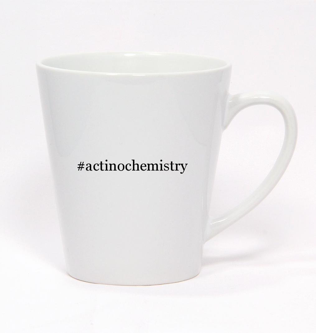 Los Drinkware Hermanos #actinochemistry - Hashtag Ceramic Latte Mug 12oz