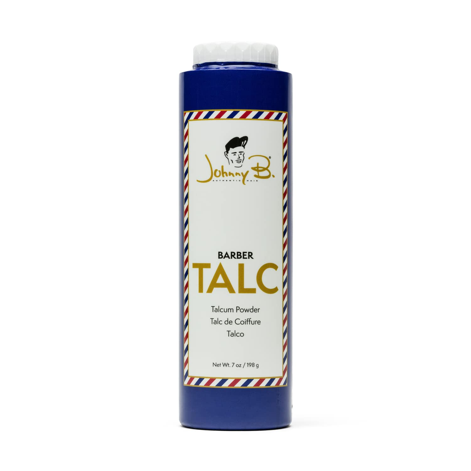 JOHNNY B.Professional Barber Talc Talcum Powder 7 oz.