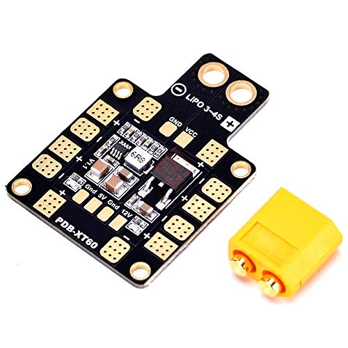 quad copter power board - MATEK Mini Power Hub PDB XT60 Power Distribution Board PDB-XT60 with BEC 5V/12V for FPV Drone Quadcopter QAV210 QAV-R QAV-X