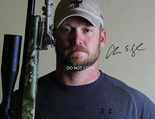 Loa_AutographsChris Kyle The American Sniper reprint signed autographed 11x14 poster photo #4 RP