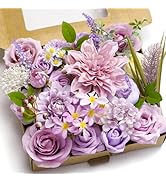 Artificial Flower Combination Box Set Artificial Flower Loose Leaves and Stems DIY Wedding Center...