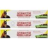 Ivermectin Paste - Horse Wormer 6.08 Grams (3-Pack) + TL Bundles Sticker Included