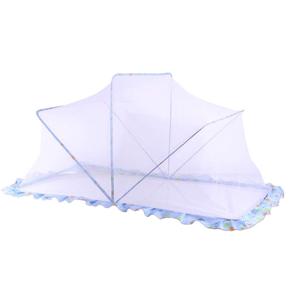 Folding Baby Mosquito Net Baby Hanging Mosquito Net Unisex Infant Canopy Netting Curtain To Keep Baby From Climbing Out And Keep Insects Out For Kids Baby Crib-a 96x55x50cm