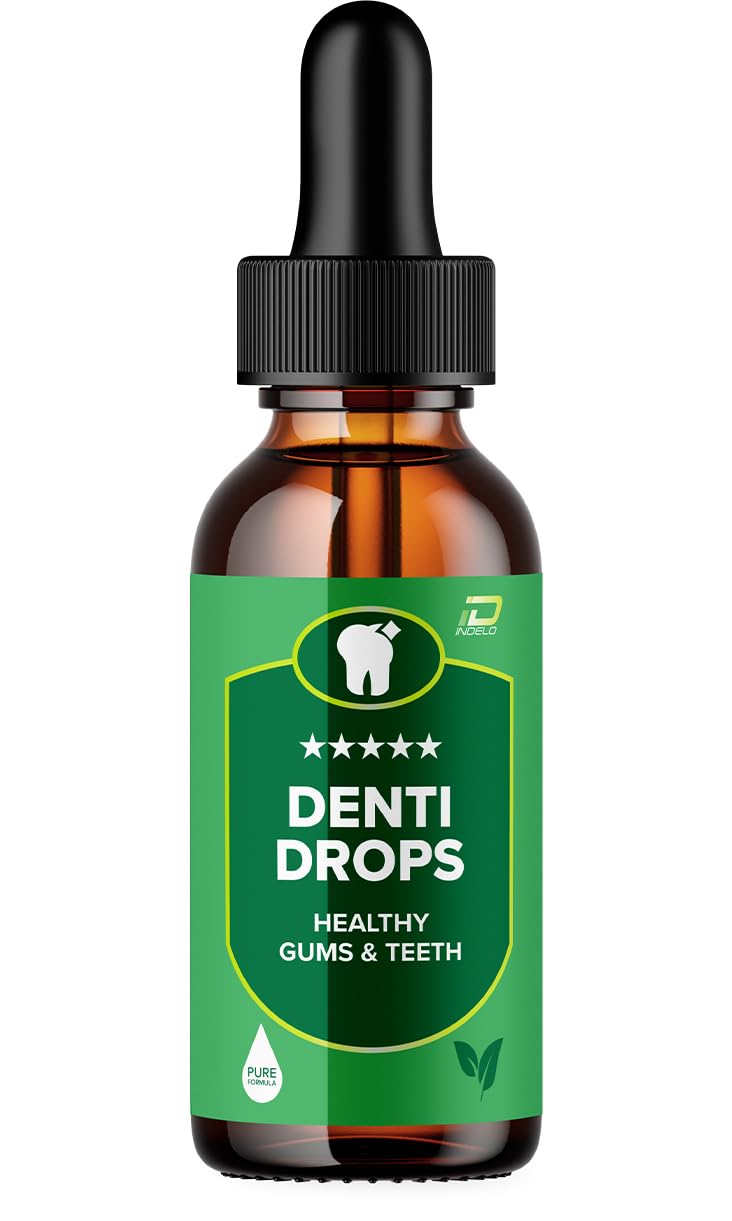 Denti Drops Pro Drops for Teeth and Gums, Denti Drops Pro Healthy Gums Teeth, Denti Drops Pro Reviews, Denti Drops Pro for Gums and Teeth Natural Liquid Supplement (1 Pack - 1 Month Supply)