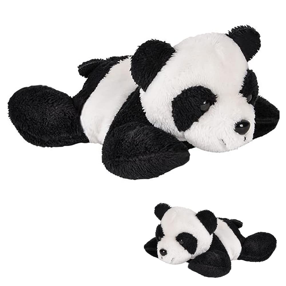 The Dreidel CompanyPlush Panda Mighty Mights, 3.5" Inch Plush Stuffed, Super Soft and Cuddly Animal Toys, Classroom Decorations, Boys and Girls (Panda)