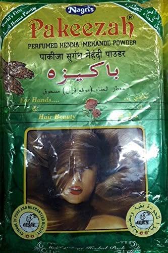 Nagris Pakeezah Nupur favourite 100% Pure Henna Powder for Hair Colour (Mehandi) | for Hair, Hands & Feet (900g)*2 with Free Mehandi Packet