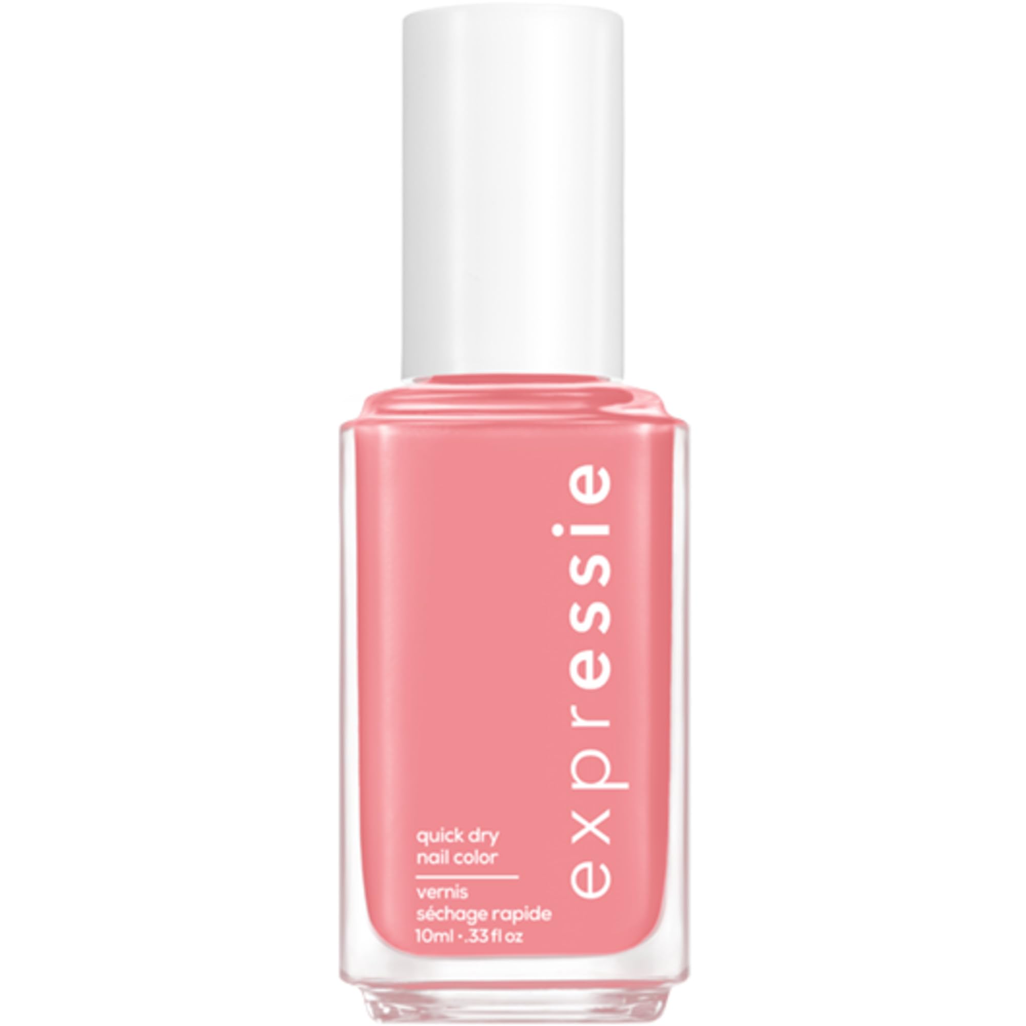 essieExpressie Nail Polish, Quick-Dry Rose Pink Nail Polish, Vegan, Second Hand, First Love, 0.33 fl oz