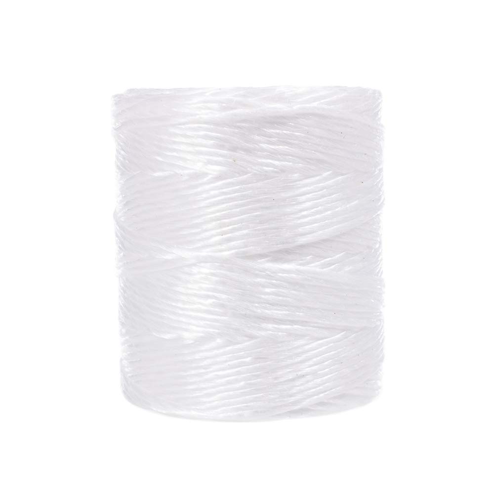 Polypropylene Value Twine, White, 200 Feet - Great for DIY Crafts, Bundling, and Packaging