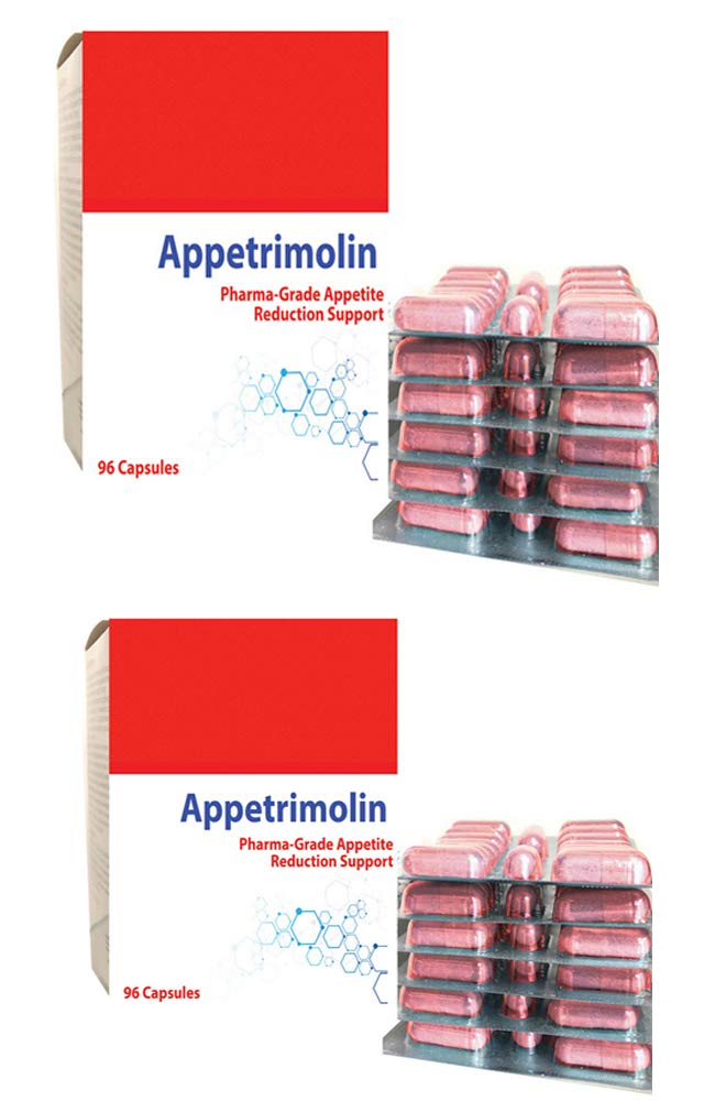 Appetrimolin Weight Management Support Formula Supplement Pills 96 Capsules Per Pack