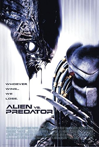 ALIEN VS. PREDATOR POSTER WHOEVER WINS... WE LOSE (68,5cm x 101,5cm)