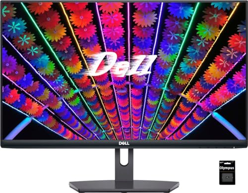 Dell S24 Series Monitor - 24 inch IPS LED FHD - AMD FreeSync - VESA, 16:9 Monitor 75Hz, 4ms Grey-to-Grey Response Time, Low Blue Light, Flicker Free, Anti-Glare, 2 x HDMI, Black