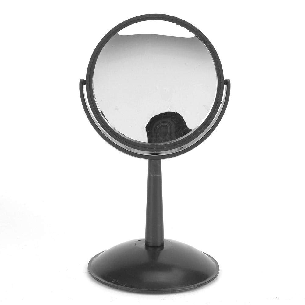 Fydun Optical Mirror High Transparent Convex Concave Mirror Triple Prism with Stand Classroom Experiment Equipment(Concave Mirror)