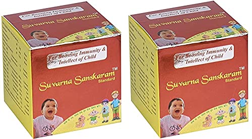 SN Herbals Ayurvedic Suvarnaprashan Herbal Immunity & appetite Booster Kids & Children medicine in Avaleha Form 15gm (आयुर्वेदिक दवा Suvarnasanskaram/swarnaprashan)(Pack of 2)