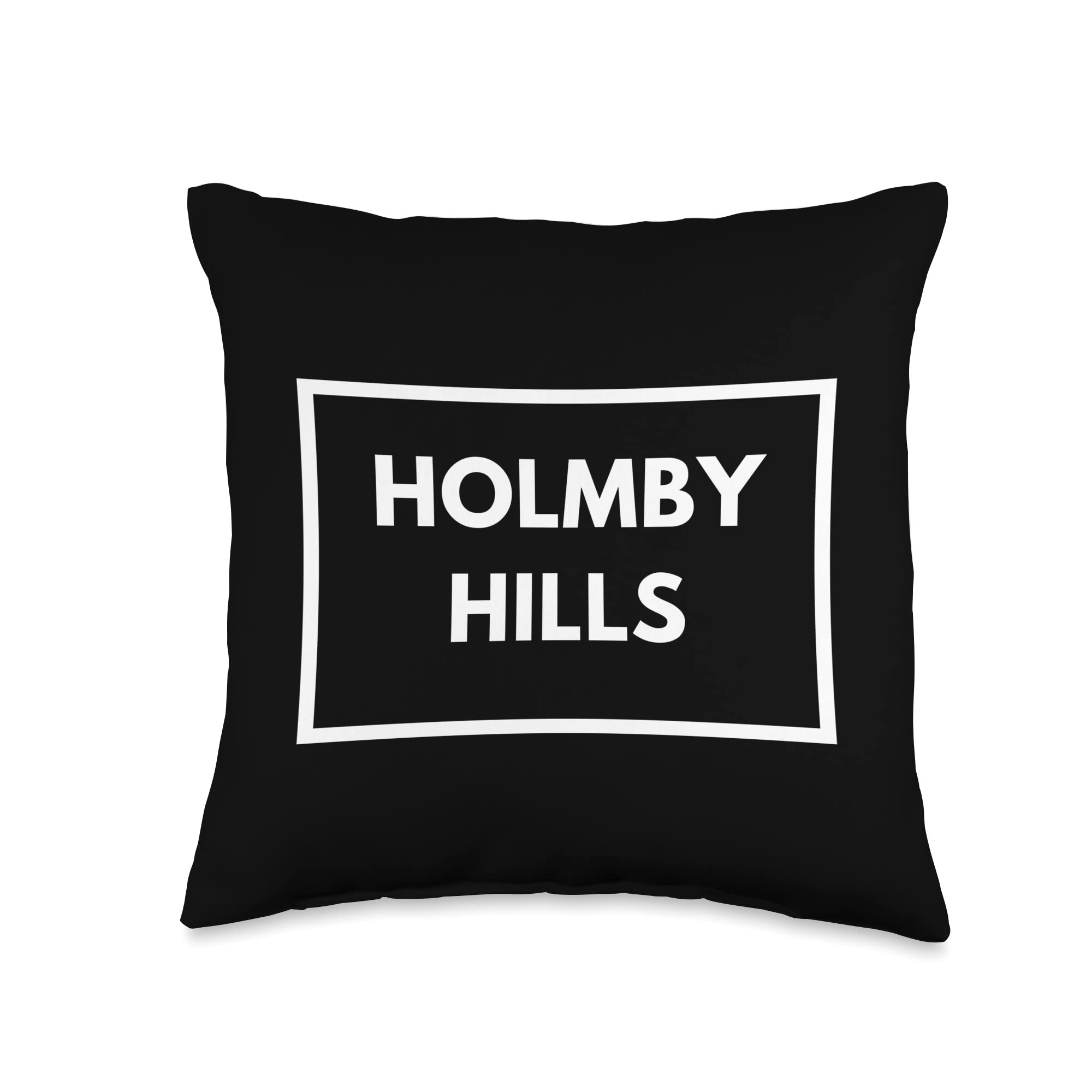 Holmby Hills LA Neighborhood Design Holmby Hills Los Angeles Neighborhood Trendy Design Throw Pillow, 16x16, Multicolor