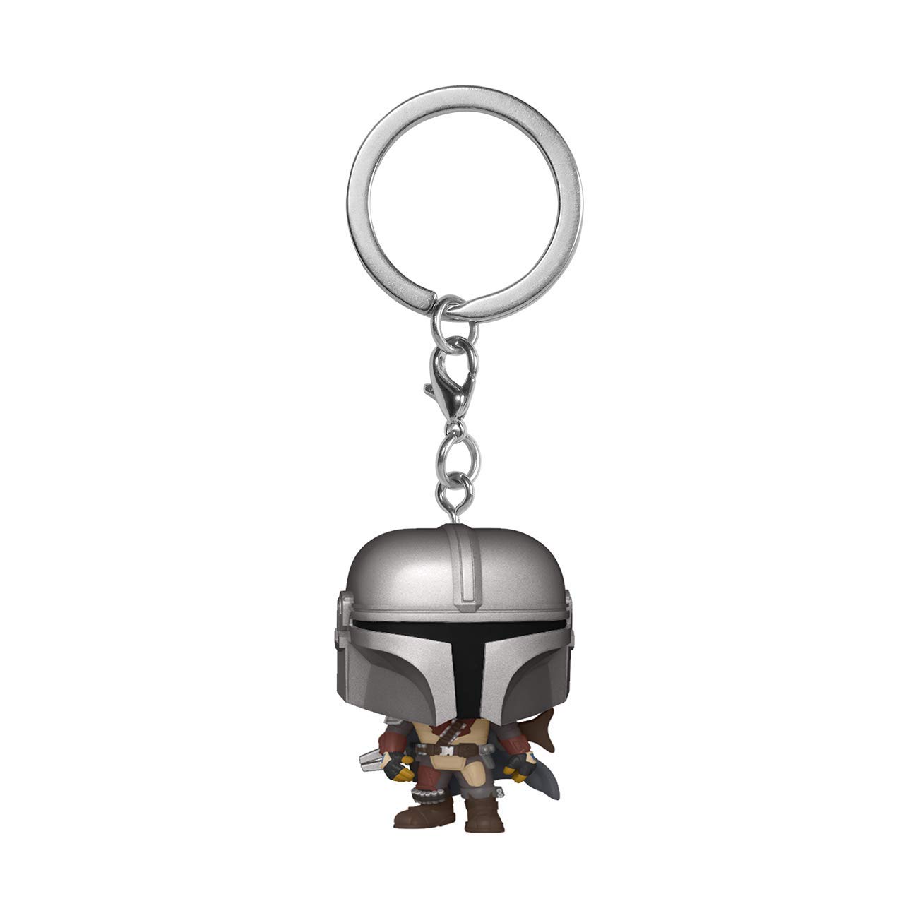 FunkoPOP Pop! Keychain: The Mandalorian - Mandalorian Multicolor One Size