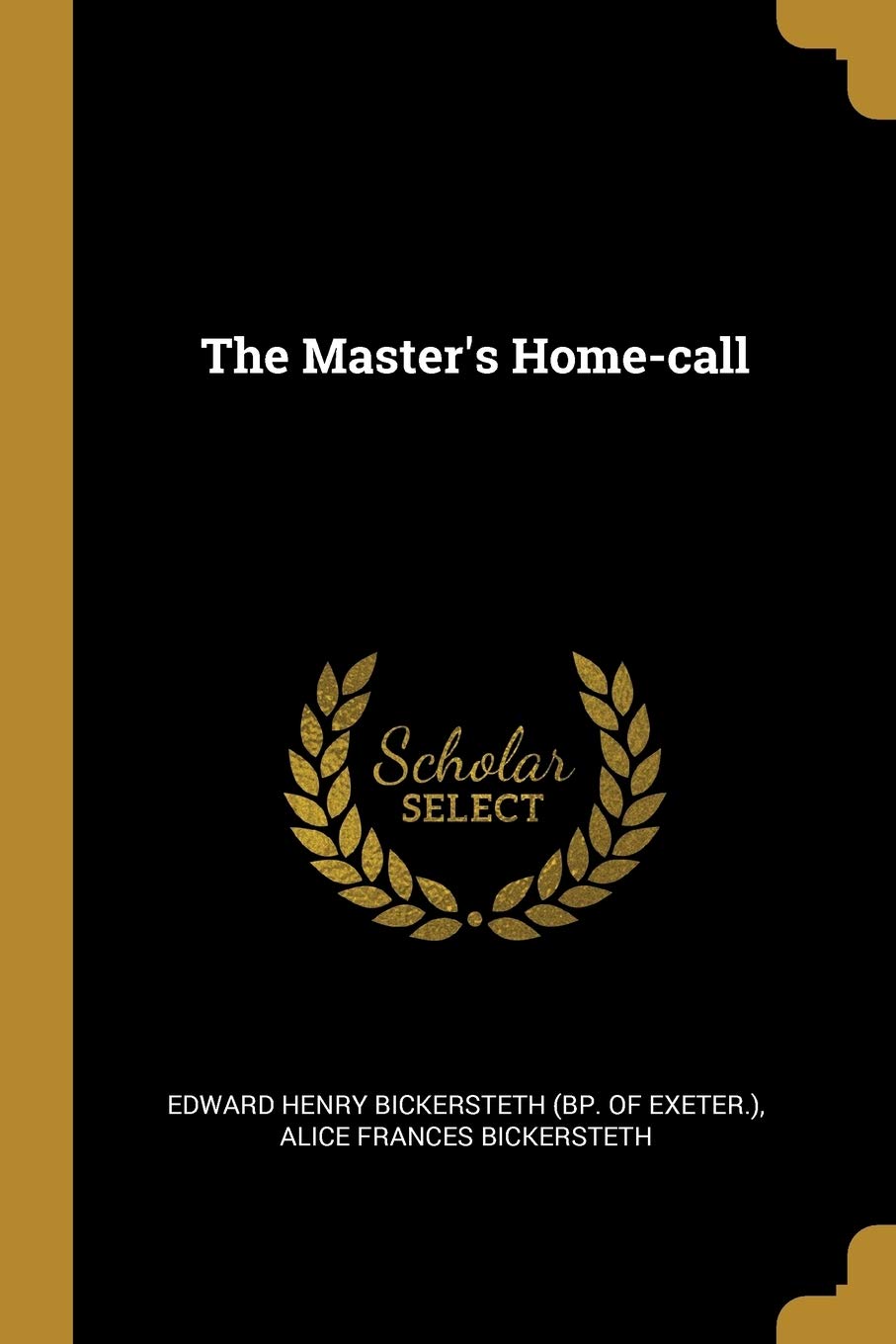 The Master's Home-call