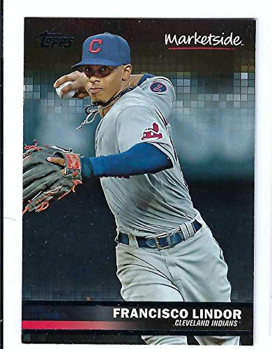 FRANCISCO LINDOR 2016 Topps Walmart Marketside Pizza #18 Card Cleveland Indians Baseball