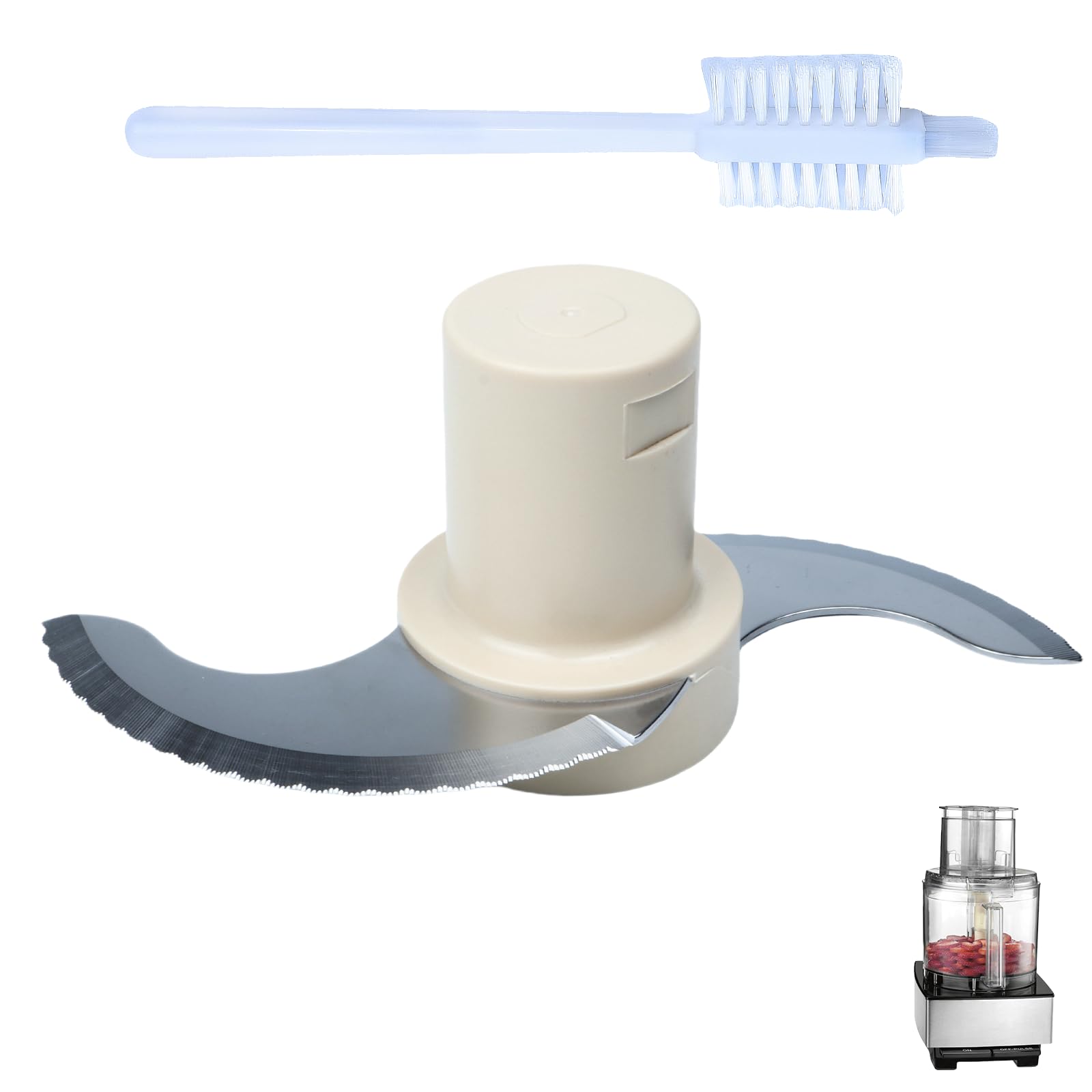 DLC-001TXB CSR Stainless Steel Blade, Compatible with Cuisinart 14-Cup Food Processor, Fits DFP-14BCNY/DFP-14BCNR/DFP-14N, Replaces DLC-001TXA/DLC-7, Cuisinart Food Processor replacement Parts