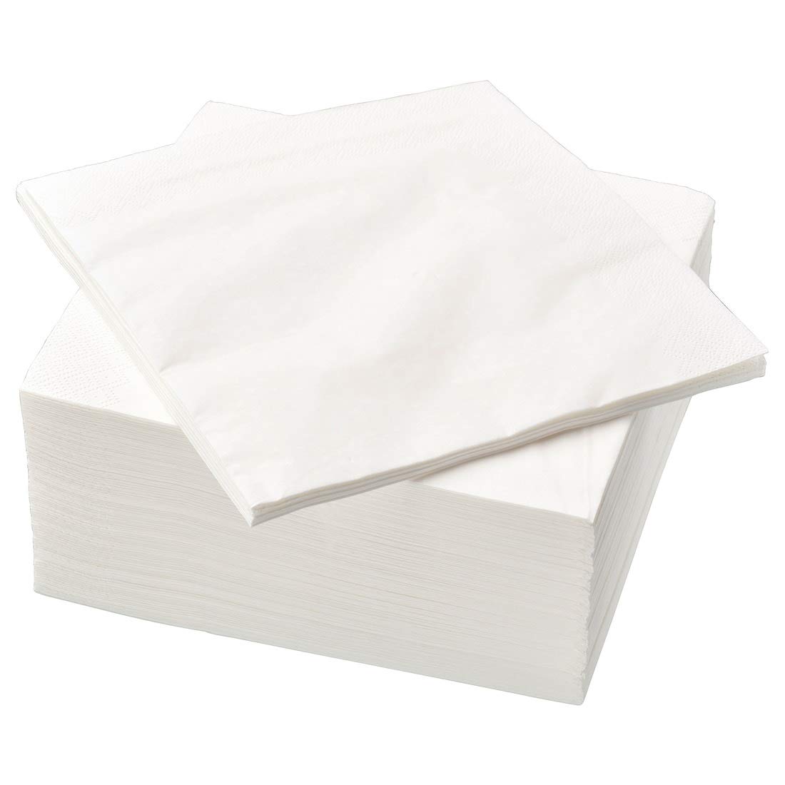 IkeaFantastisk Paper Napkin, White, 40x40cm (Pack of 100 Pieces)