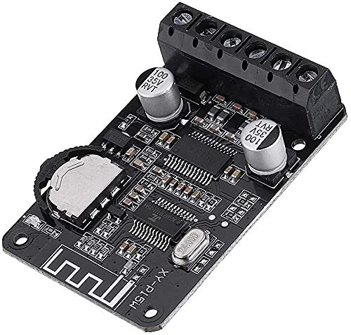 xcluma 10W/15W/20W Stereo Bluetooth Amplifier Board 12V/24V Digital Power Amplifier Module XY-P15W