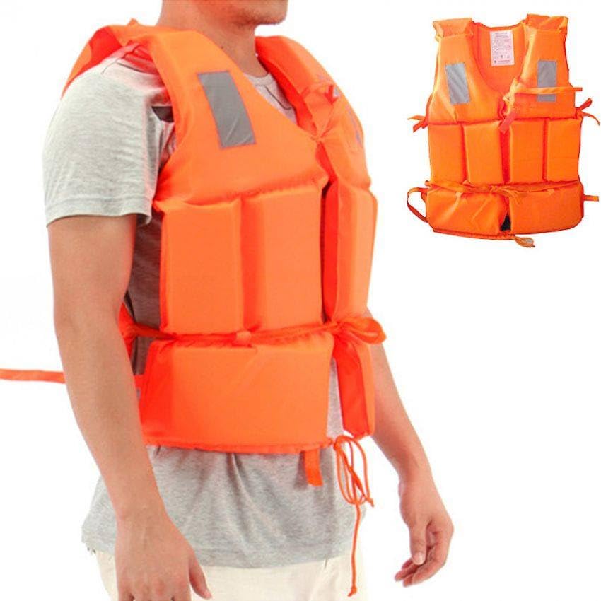 FFA SPORTS Fitness for all Child & Adult Life Jacket Swim Vest with Adjustable Belts with Whistle Outdoor Drifting,Life Jacket floating Safely.