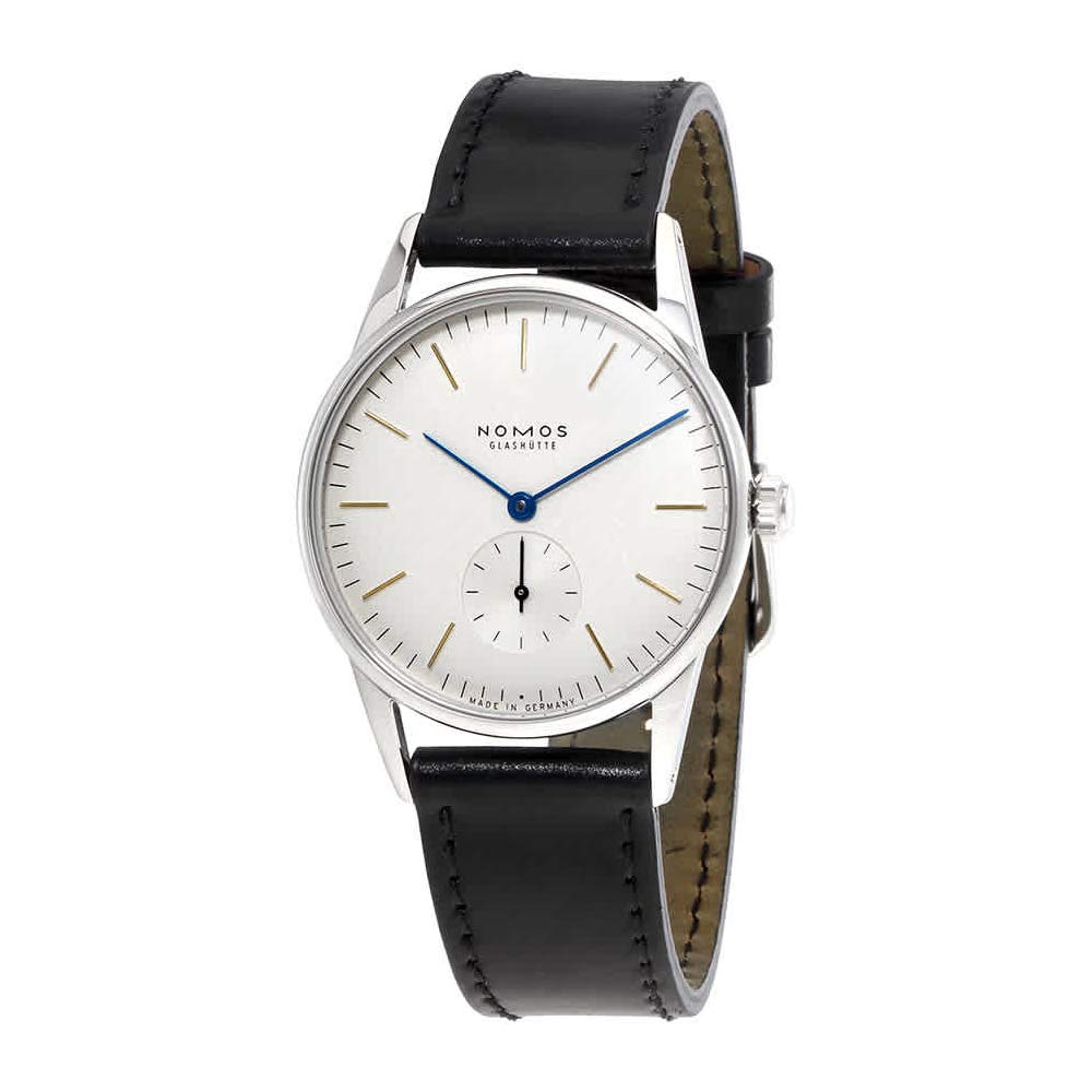 NomosOrion Galvanized White Dial Unisex Watch 301